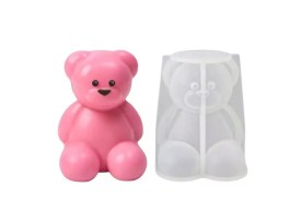 Molde silicona osito sentado 